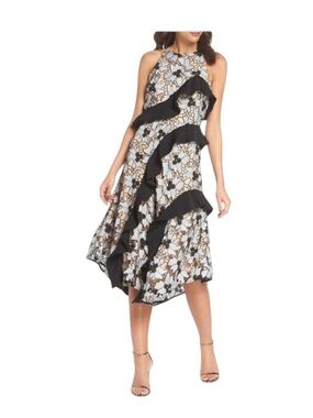 new keepsake the label ༄ Frill Lace Midi Dress ༄ Fashion Forward Aussie Designer